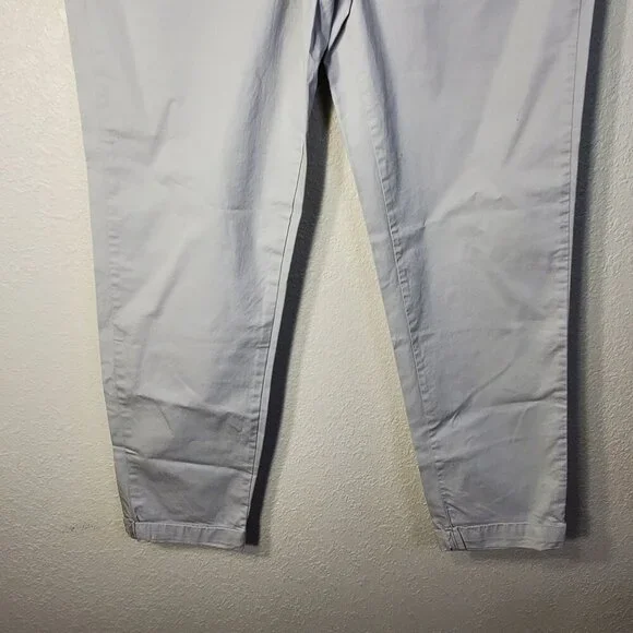 Kensie Womens Size 0/25 Girlfriend Style Joggers Light Gray Casual Pants - Picture 10 of 13